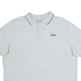 SLAZENGER Mens Polo Shirt Grey XL