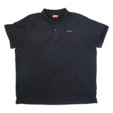 SLAZENGER Mens Polo Shirt Blue 2XL