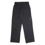 DICKIES Workwear Mens Trousers Black Regular Straight W30 L32