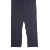 CARHARTT WIP Johnson Chino Mens Twill Trousers Blue Regular Straight W28 L32
