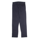 CARHARTT WIP Johnson Chino Mens Twill Trousers Blue Regular Straight W28 L32