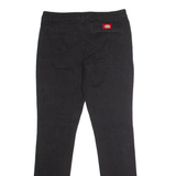 DICKIES Workwear Womens Trousers Black Regular Straight W30 L30