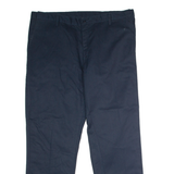 DICKIES Workwear Mens Twill Trousers Black Regular Straight W42 L32