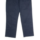 DICKIES Workwear Mens Twill Trousers Black Regular Straight W42 L32