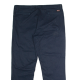 DICKIES Workwear Mens Twill Trousers Black Regular Straight W42 L32