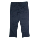 DICKIES Workwear Mens Twill Trousers Black Regular Straight W42 L32