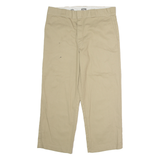 DICKIES 874 Workwear Mens Twill Trousers Beige Classic Straight W34 L26