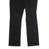 DICKIES Workwear Womens Twill Trousers Black Regular Straight W32 L32