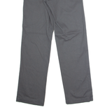 DICKIES Flex Workwear Mens Twill Trousers Grey Slim Straight W30 L32
