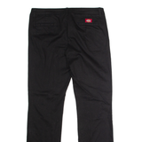 DICKIES Workwear Womens Trousers Black Regular Straight W36 L32