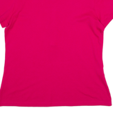 LACOSTE Womens Polo Shirt Pink S