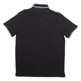 CHAMPION Mens Polo Shirt Black L
