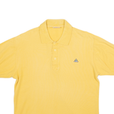 NEW FAST Mens Polo Shirt Yellow S