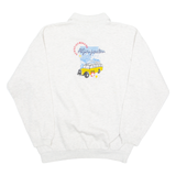 SWITCHER Switzerland Womens Sweatshirt Grey Collared 90s L