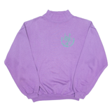 IPSO Gym Womens Sweatshirt Purple High Neck ONE SIZE