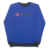 CHAMPION Lightweight Mens Sweatshirt Blue Crew Neck L