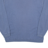 BODY TIME Lightweight Western Mens Sweatshirt Blue Crew Neck S