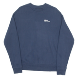 JACK WOLFSKIN Womens Sweatshirt Blue Crew Neck M