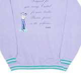 CRAFT Golf Womens Sweatshirt Purple Crew Neck M
