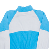 NEW FACES NO Speed-Limit Mens Sweatshirt Blue 1/4 Zip S