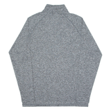 NHL Montreal Canadiens Mens Sweatshirt Grey 1/4 Zip USA M