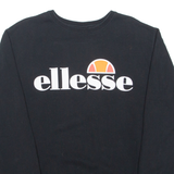 ELLESSE Mens Sweatshirt Black Crew Neck M