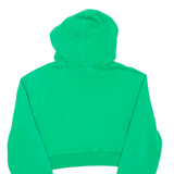 NIKE Cropped Womens Green Hoodie M