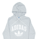 ADIDAS Womens Grey Hoodie UK 10
