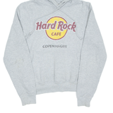HARD ROCK CAFE Copenhagen Mens Grey Hoodie XS