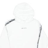 CHAMPION Womens White Hoodie M