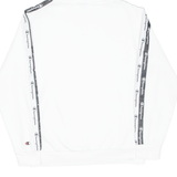 CHAMPION Womens White Hoodie M