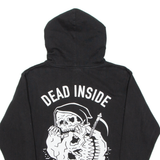 DEAD INSIDE Lurking Class Mens Black Hoodie XS