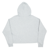 PUMA Cropped Womens Grey Hoodie M