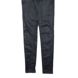 LEVI'S Mile High Womens Trousers Black Slim Skinny W26 L34