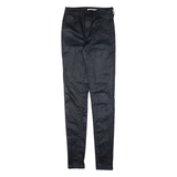 LEVI'S Mile High Womens Trousers Black Slim Skinny W26 L34