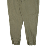 LEVI'S Chino Jogger Mens Trousers Green Regular Tapered W38 L27