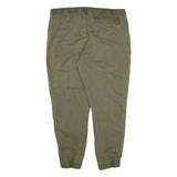 LEVI'S Chino Jogger Mens Trousers Green Regular Tapered W38 L27