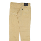 LEVI'S 511 Mens Trousers Beige Slim Straight W30 L29