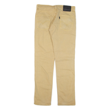 LEVI'S 511 Mens Trousers Beige Slim Straight W30 L29