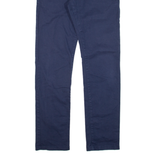 DICKIES Workwear Mens Trousers Blue Slim Tapered W31 L32