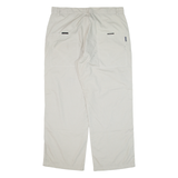 TOM TAILOR Mens Trousers Grey Loose Straight W36 L27