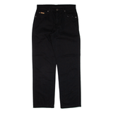 WRANGLER Mens Trousers Black Regular Straight W32 L29