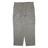 Mens Trousers Grey Relaxed Straight W36 L28