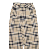 ALBERTO FABIANI Womens Trousers Beige Regular Straight Wool W24 L27