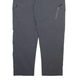 Detachable Legs Mens Trousers Grey Relaxed Straight W38 L32