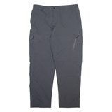 Detachable Legs Mens Trousers Grey Relaxed Straight W38 L32