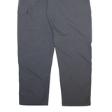 Detachable Legs Mens Trousers Grey Relaxed Straight W38 L32