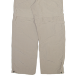 ROYAL ROBBINS Detachable Legs Mens Trousers Beige Relaxed Straight Nylon W29 L28