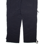 MOORHEAD Detachable Legs Mens Trousers Black Relaxed Straight Nylon W36 L29