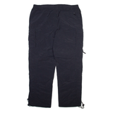 MOORHEAD Detachable Legs Mens Trousers Black Relaxed Straight Nylon W36 L29